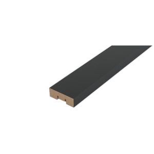 Декоративная рейка МДФ Stella Бриона Black Edition 2700х16х40